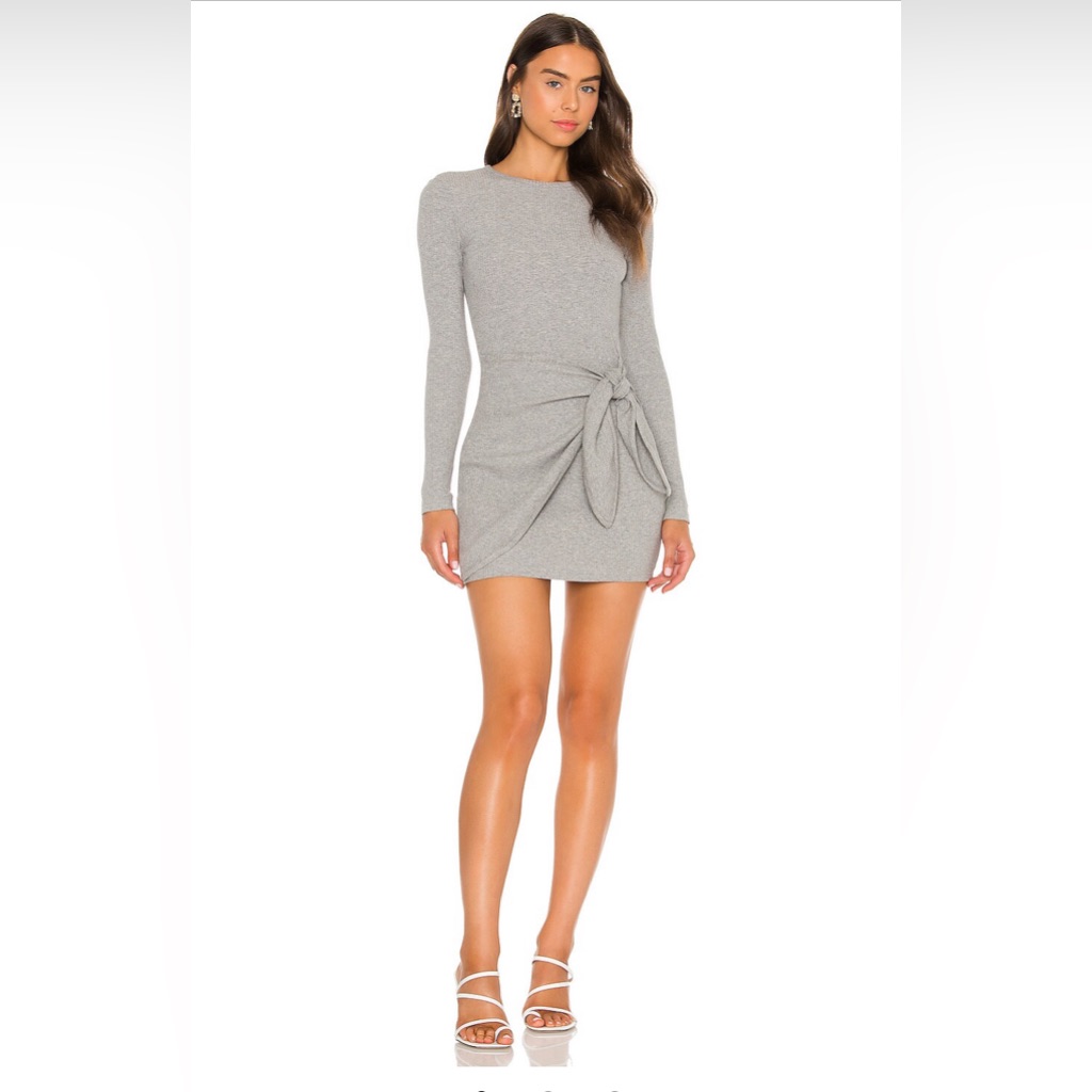 Superdown Dana Wrap Mini Dress
